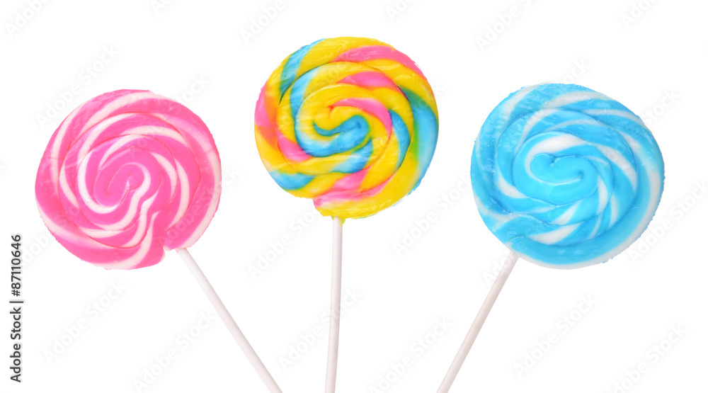 3 Lollipops Stock Photo | Adobe Stock