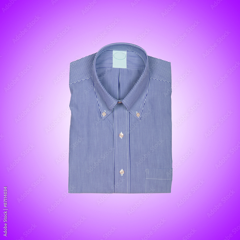 Nice male shirt against the gradient Nice male shirt against the gradient