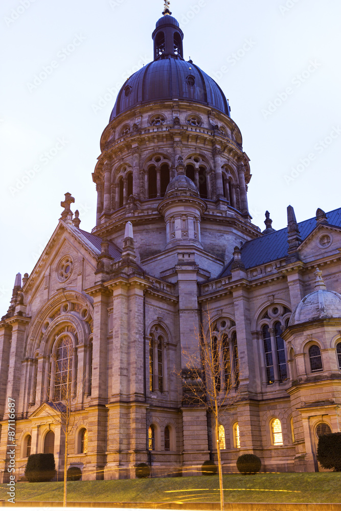 The Christuskirche in Mainz in Germany