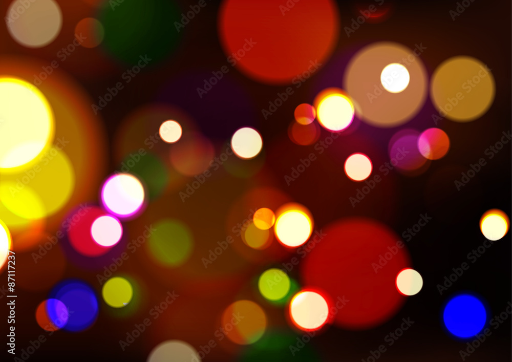 Abstract Christmas Lights Background Abstract Christmas Lights Background