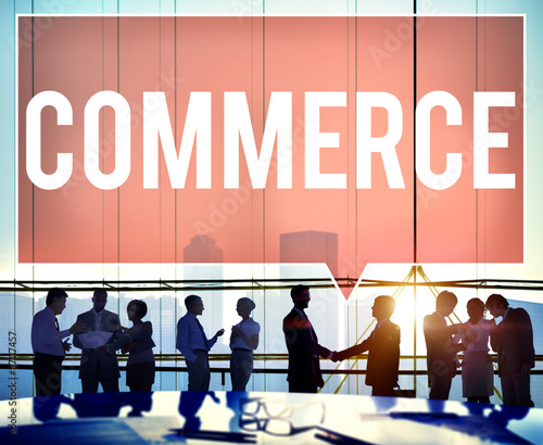 Commerce Marketing Business Strategy Concept