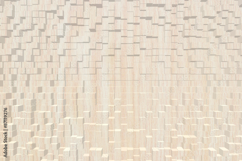 Wood texture, 3d block style Wood texture, 3d block style