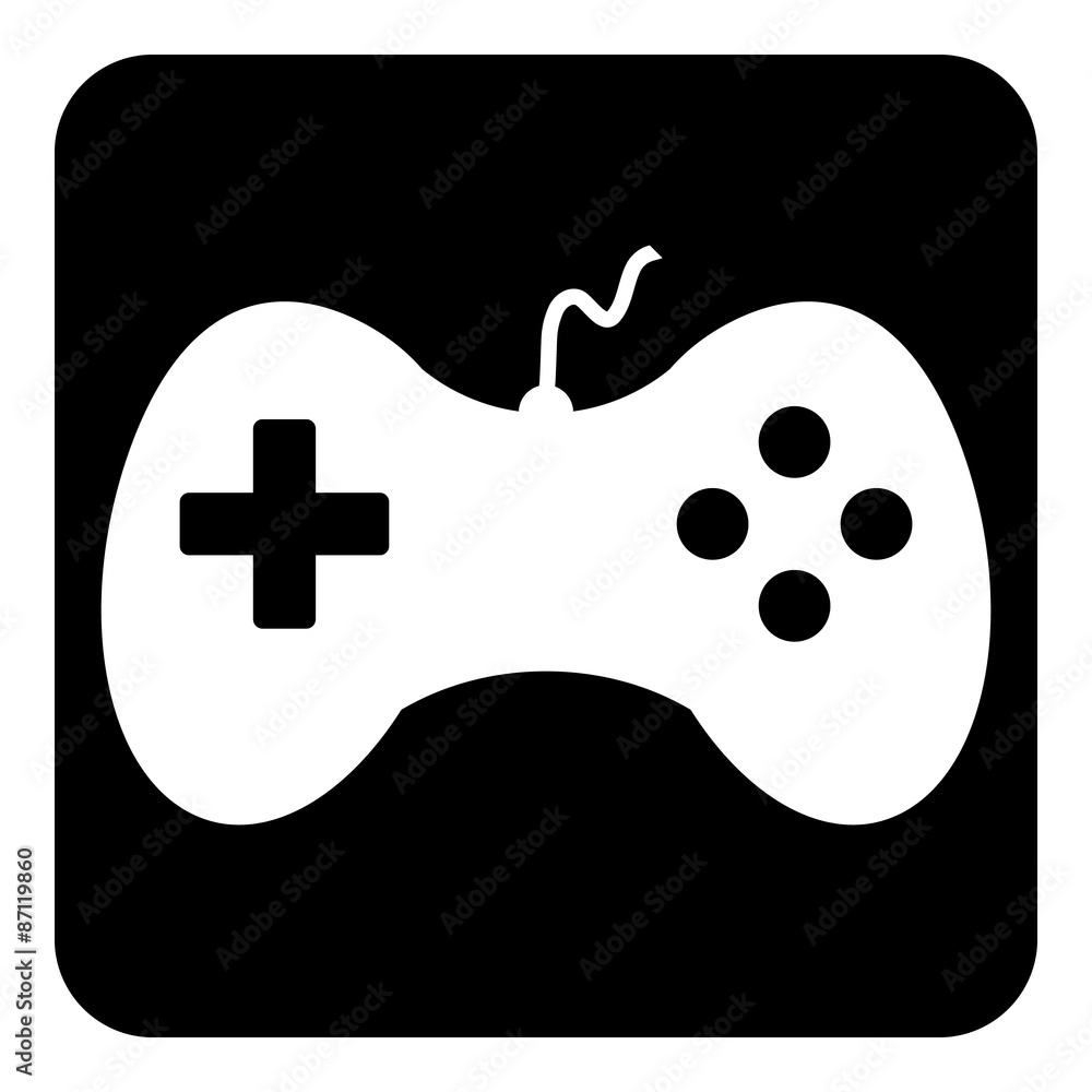 Video game icon. Video game icon.