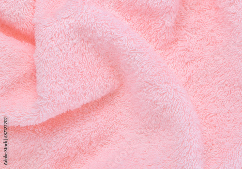 Pink towel background