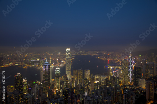 香港の夜景 © top10top