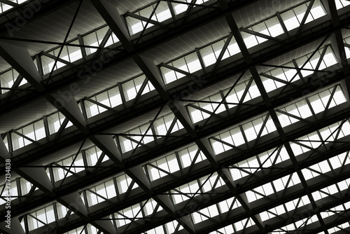 modern glass building