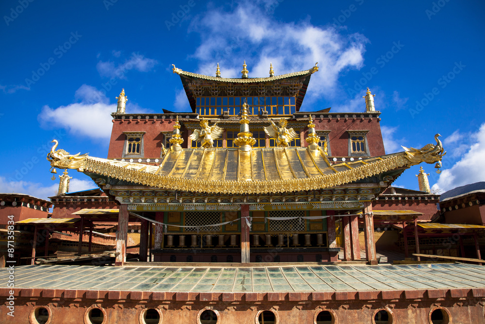 Fototapeta premium 松賛林寺