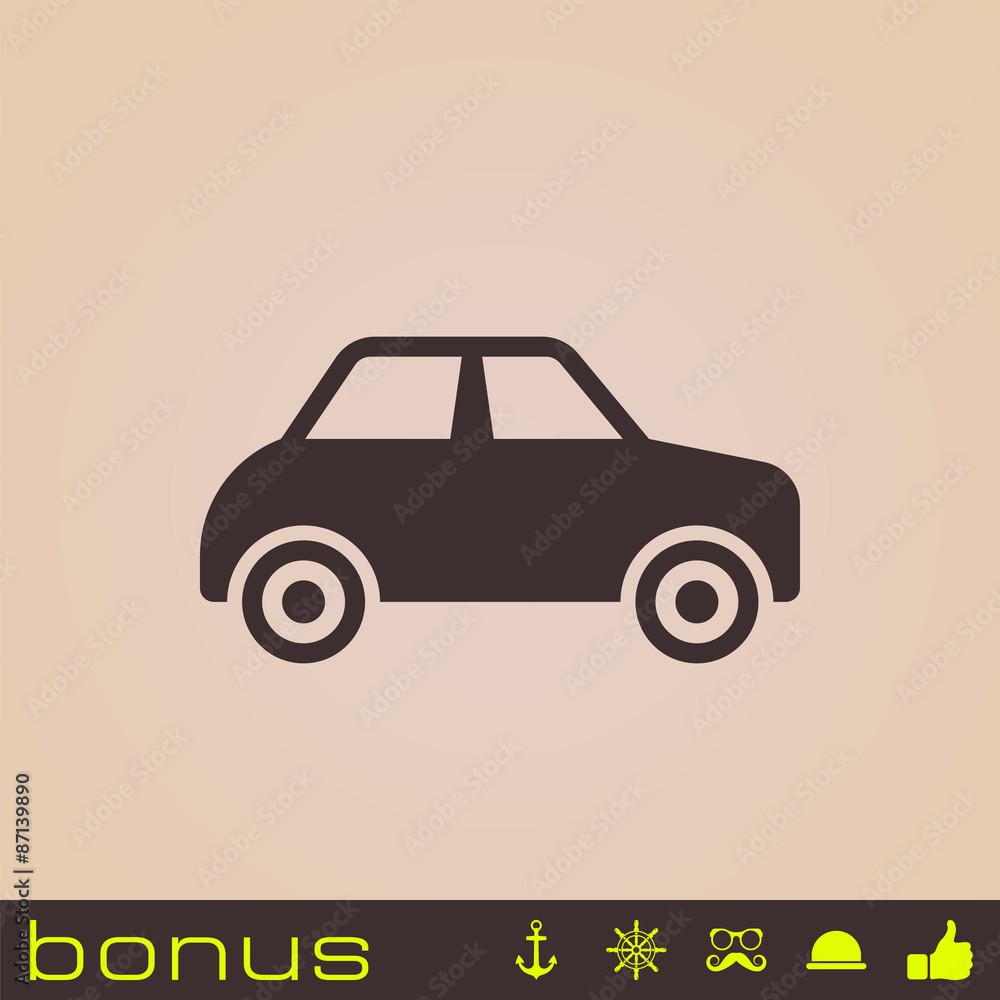 icon car profile