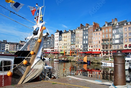 Honfleur, le bassin.