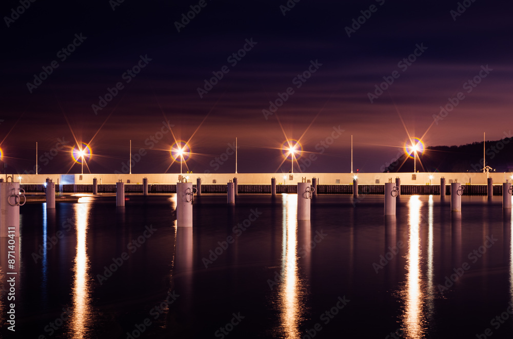 Fototapeta premium Marina w Gdyni