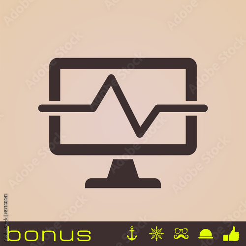 icon medical computing diagnostyc photo