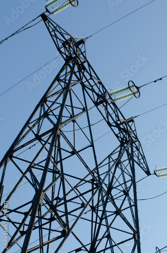 high-voltage power line