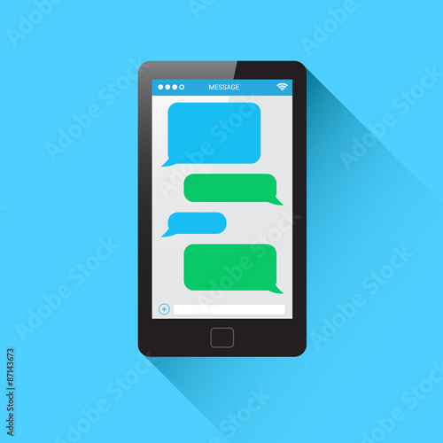 Message Phone Template