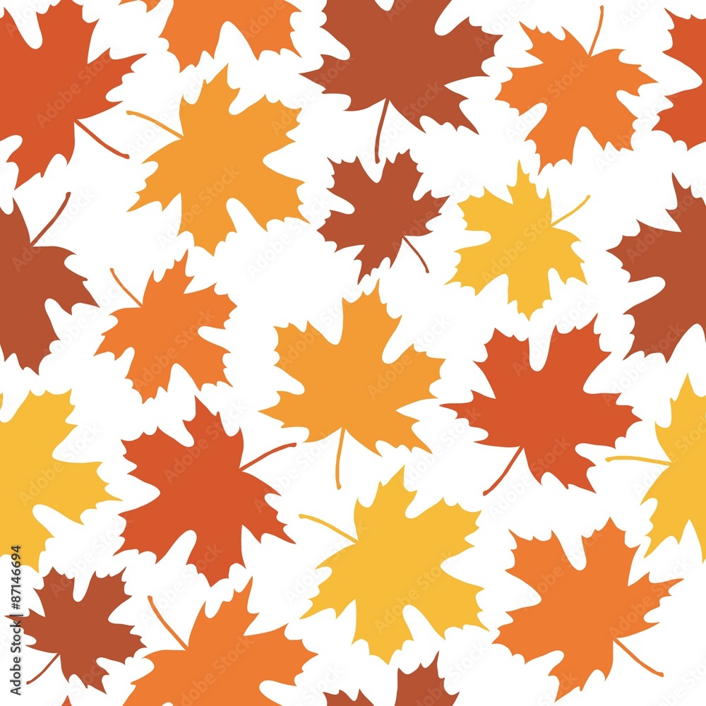 seamless pattern with autumn leaves
seamless pattern with autumn leaves