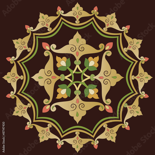 twelve series designed from the ottoman pattern