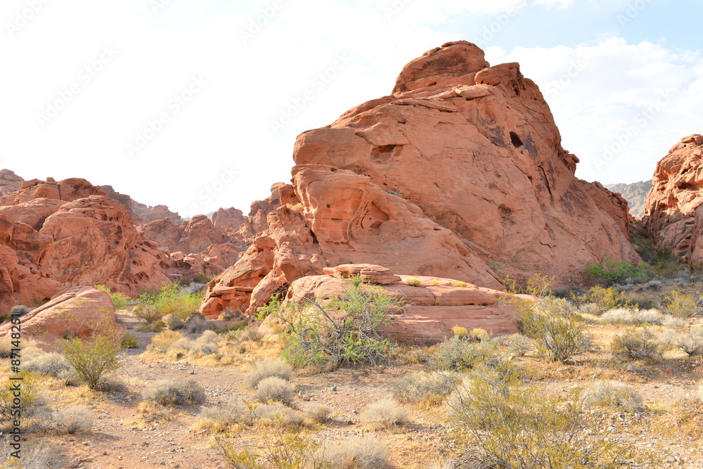 Valley of Fire State Park in Nevada, USA.