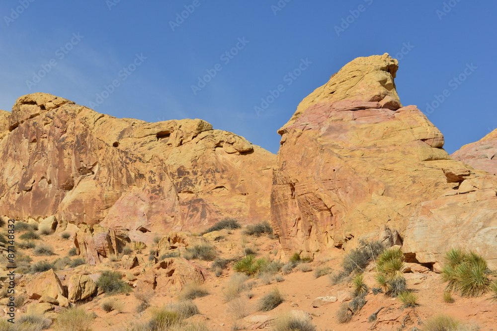 Fototapeta premium Valley of Fire State Park in Nevada, USA.