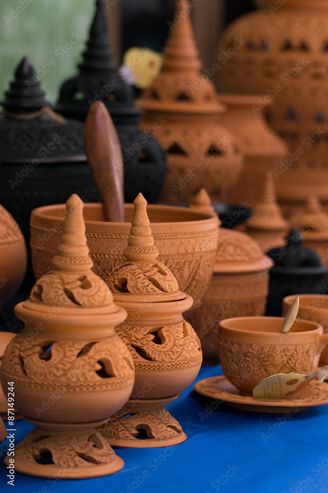 Pottery and Different Handicrafts In Thailand