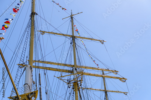 Masts and rigging of a tall ship © Daddy Cool