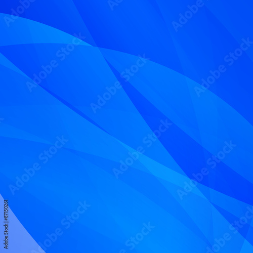 Abstract bright blue background with white lines