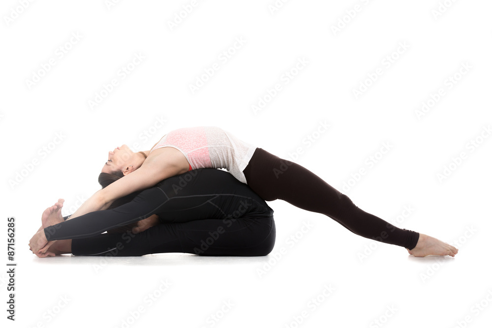 Acroyoga, paschimotanasana