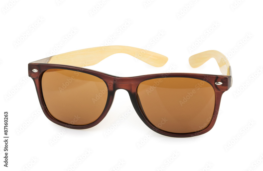 Sunglasses isolated against a white background Sunglasses isolated against a white background