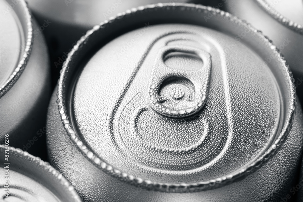 Cold canned drinks Cold canned drinks