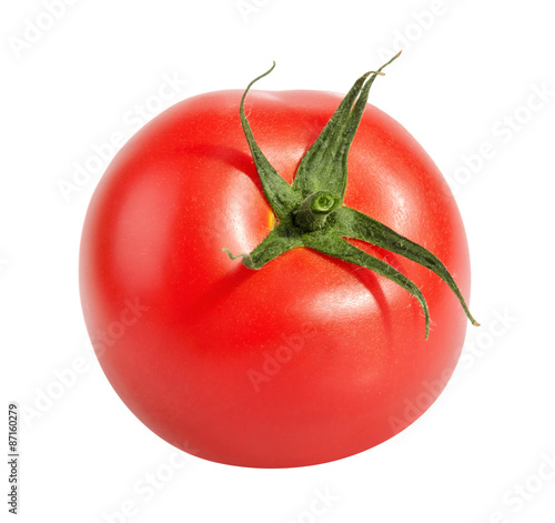 Tomatoe isolated on white