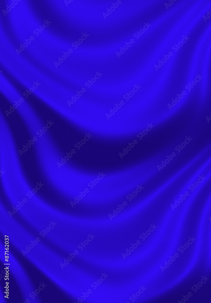 Fototapeta premium texture of bright blue silk