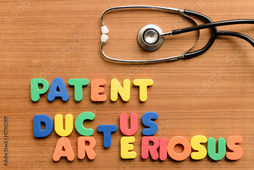 Patent ductus arteriosus (PDA) photo