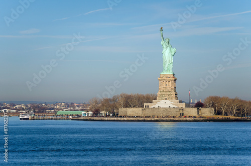 Statue of Liberty on a Winter Morning