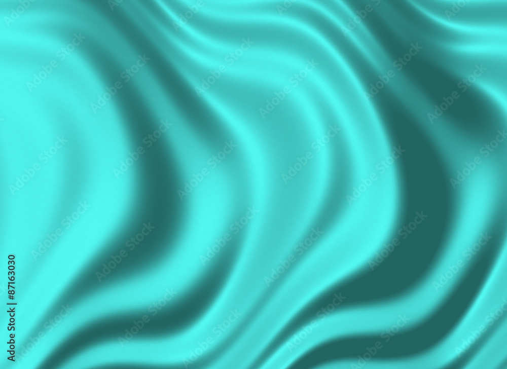 Obraz premium texture of a blue silk