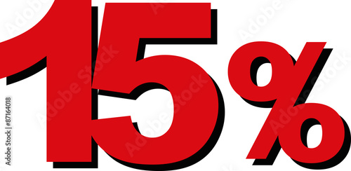 High Quality Graphic Illustration Vector Sale 15 Percent