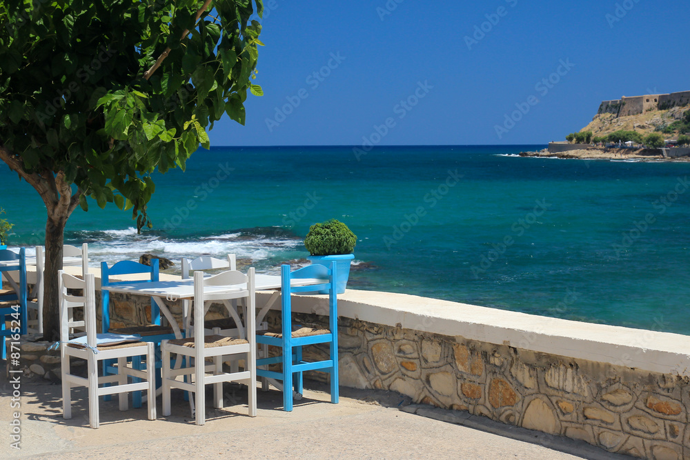 Obraz premium Cafe on the beach