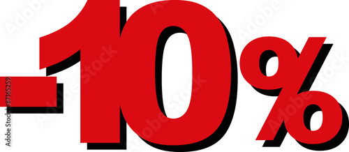 High Quality Graphic Illustration Vector Sale 10 Percent