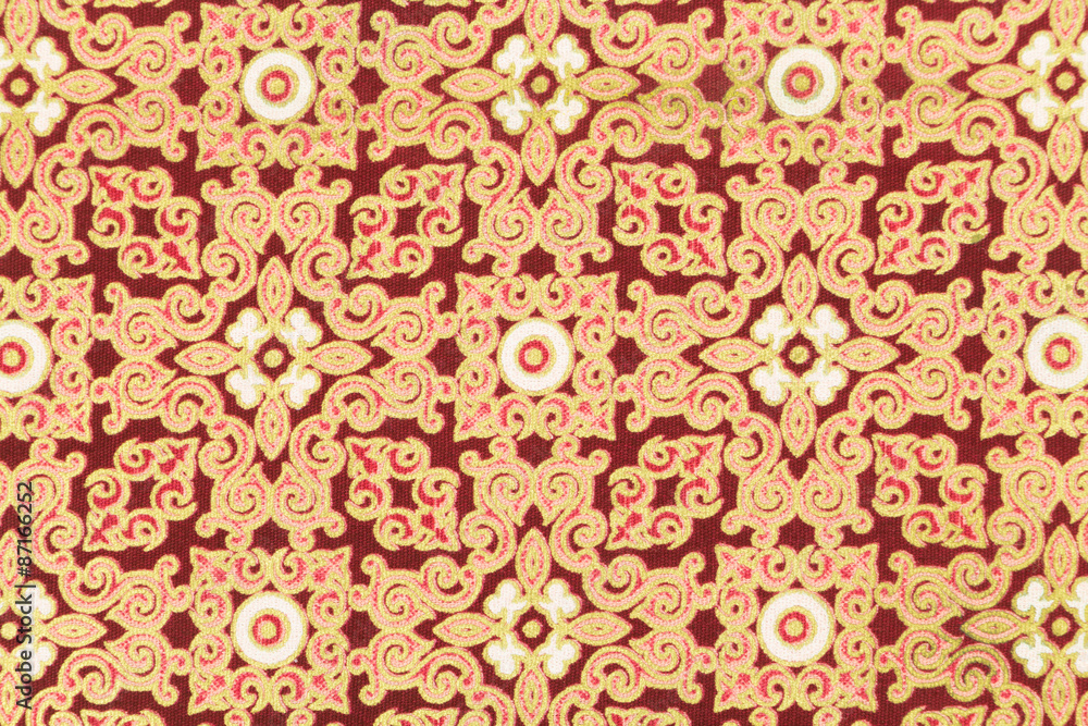  silk fabric pattern thai