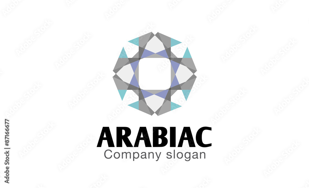 Arabiac Logo template Arabiac Logo template