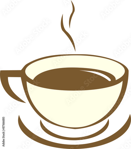xícara de cafe