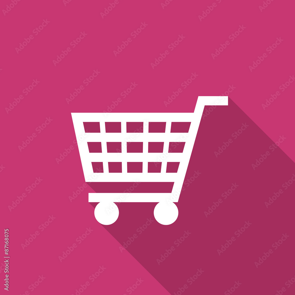 cart flat design modern icon cart flat design modern icon