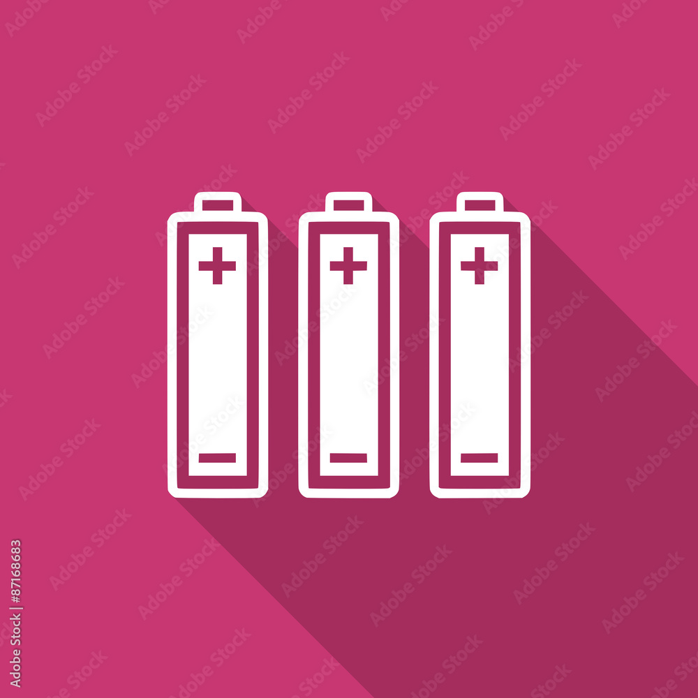 battery flat design modern icon battery flat design modern icon