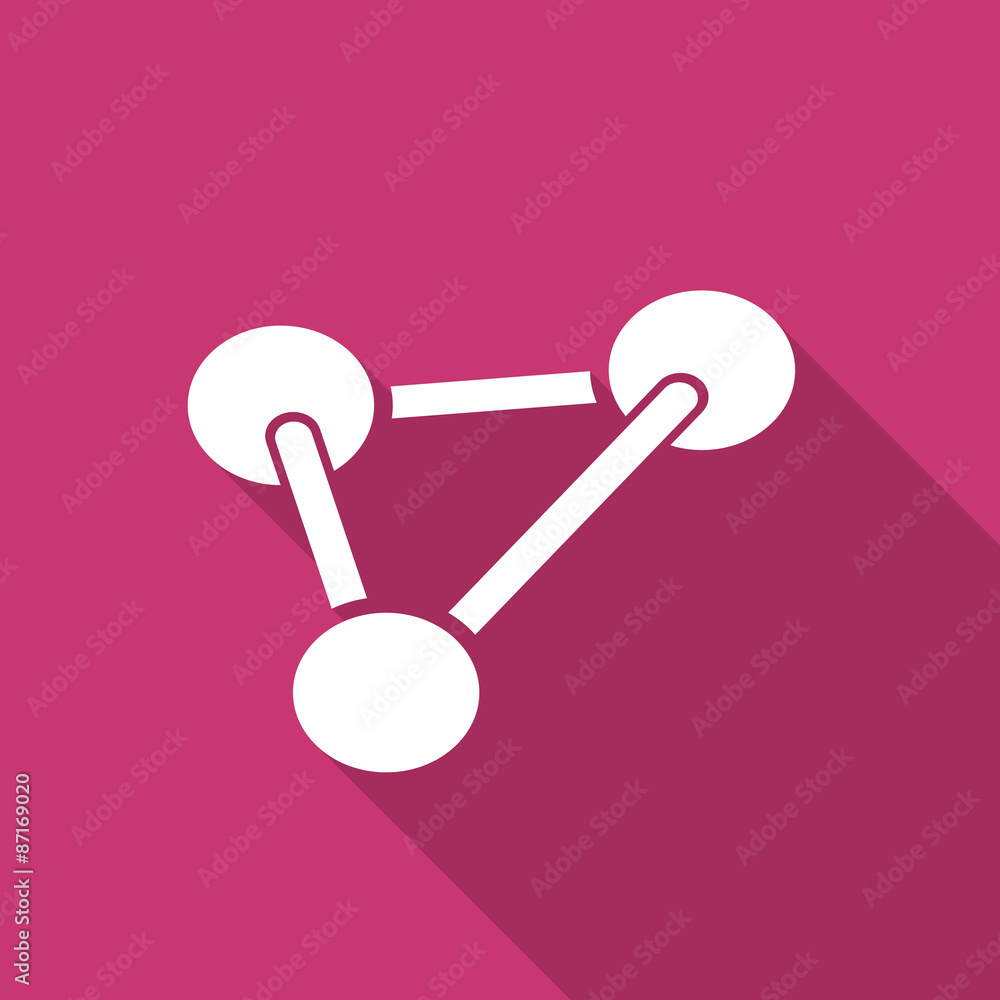 chemistry flat design modern icon chemistry flat design modern icon