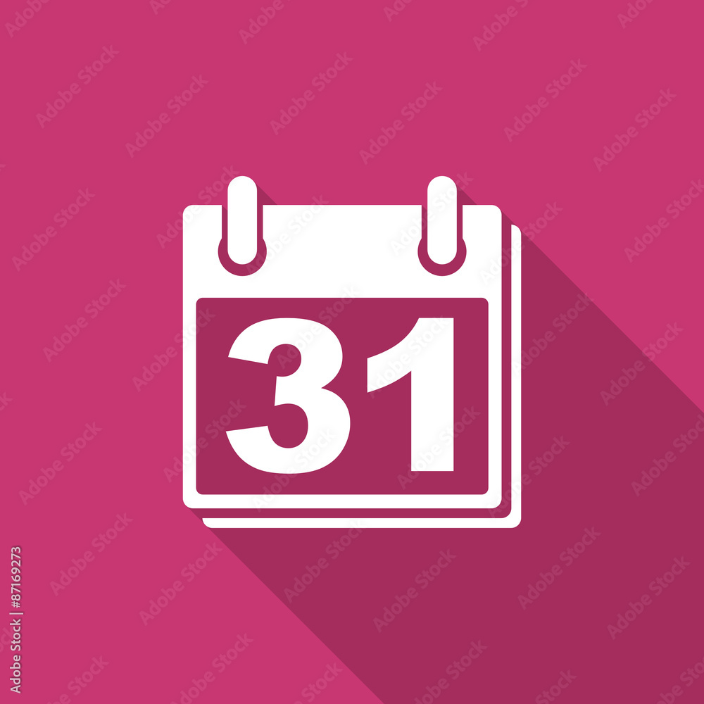 calendar flat design modern icon calendar flat design modern icon