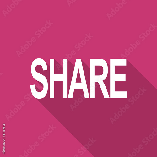 share flat design modern icon