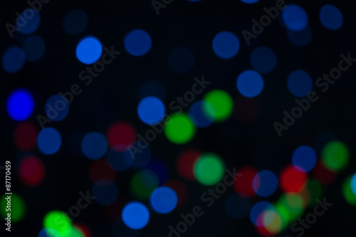 bokeh color abstract background, selective focus