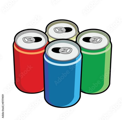 OPEN CANS vector