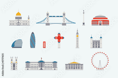 London  historical and modern building