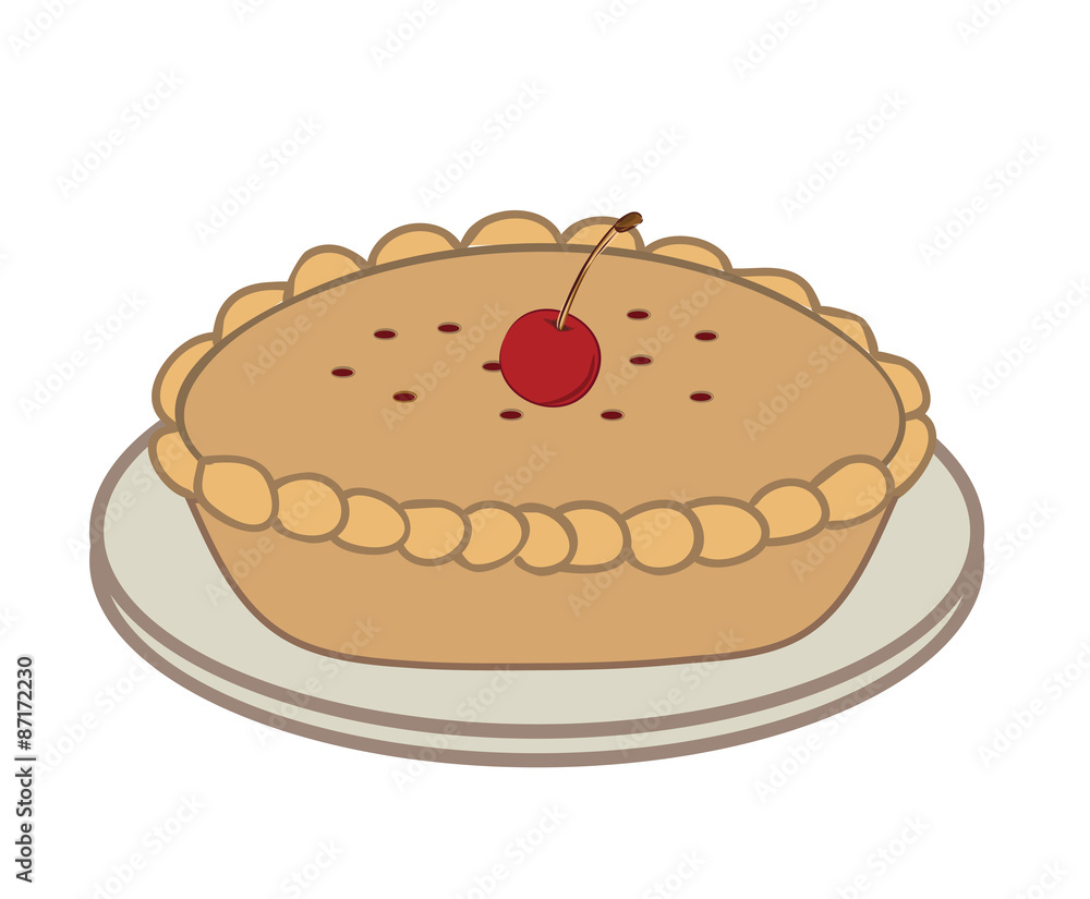 PIE illustration vector PIE illustration vector