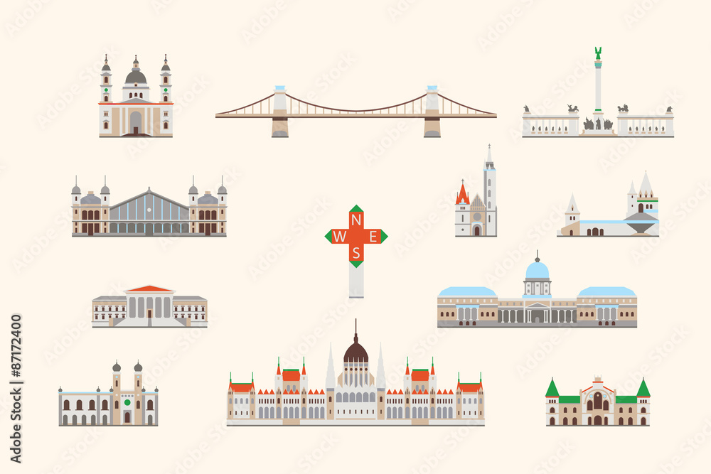 Obraz premium Budapest historical building