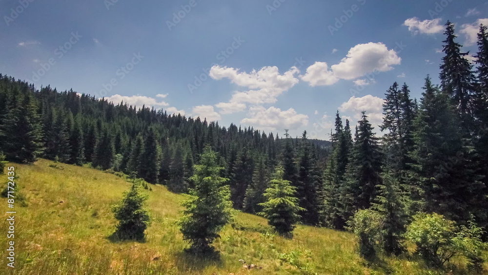 Timelapse clouds over the green field. FULL HD Ukraine Timelapse clouds over the green field. FULL HD Ukraine