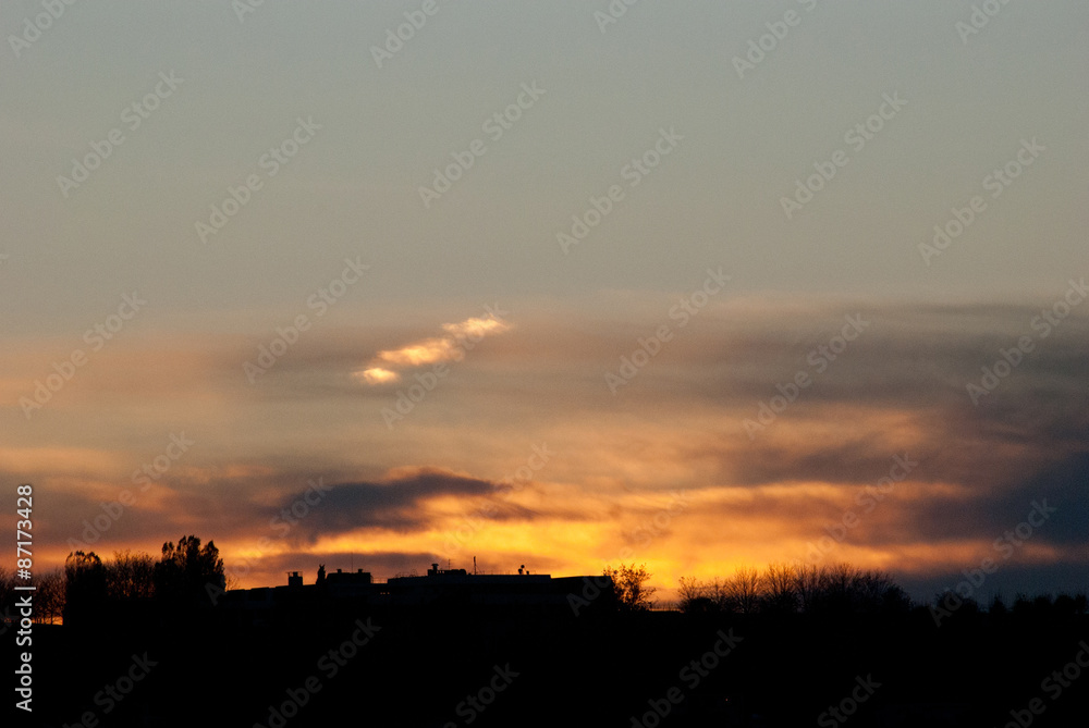 Sunset at Toulouse Sunset at Toulouse